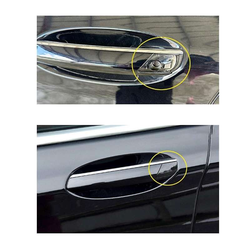 for 7 Series G12 2015-2022 Outer Handle Keyhole Cover Car Left Front Unlocking Cover Accessories 512