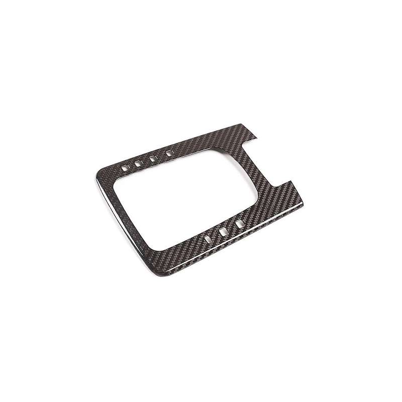 for 718 2012-2019 Dry Carbon Fiber Center Control Gear Panel Cover Trim Sticker Decoration Car Acces