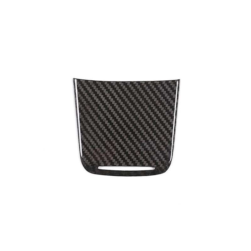 for 718 2012-2019 Dry Carbon Fiber Central Control Storage Box Cover Trim Sticker Decoration Car Ac