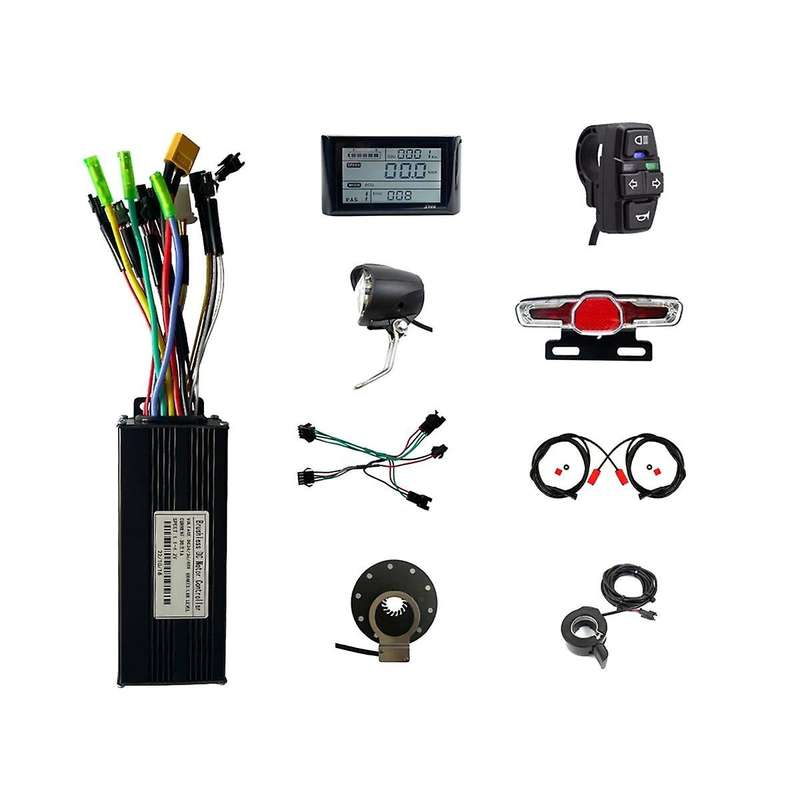for 750W-1000W Motor Electric Bike Motor Controller Kit with S900 LCD Display Horn Turning Switch E