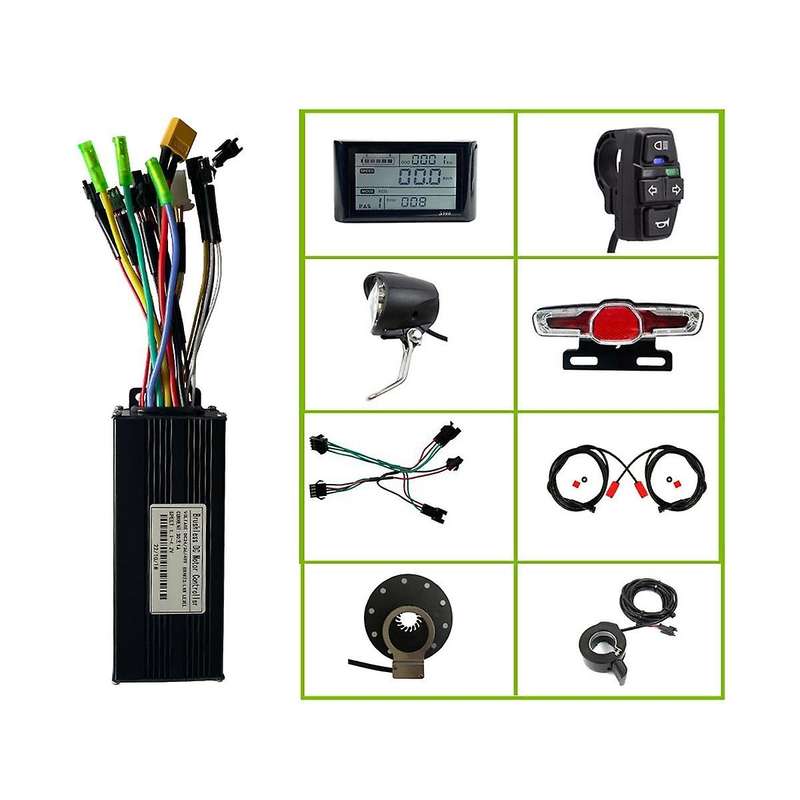 for 750W-1000W Motor Electric Bike Motor Controller Kit with S900 LCD Display Horn Turning Switch E