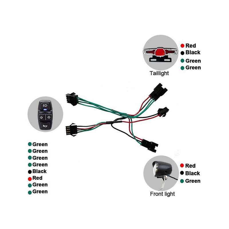 for 750W-1000W Motor Electric Bike Motor Controller Kit with S900 LCD Display Horn Turning Switch E
