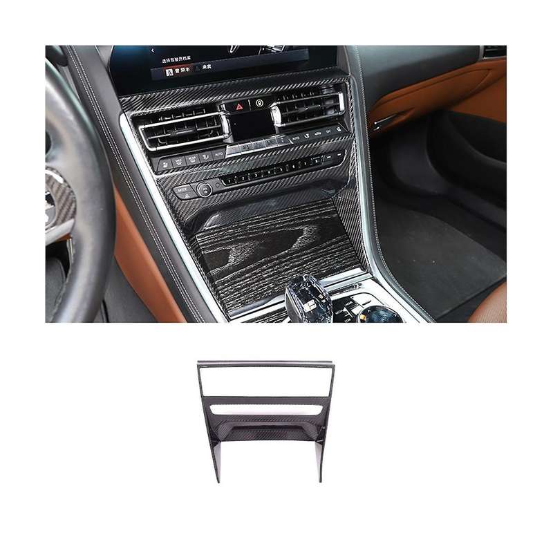 for 8 Series G14 G15 G16 2019-2022 Dry Carbon Fiber Central Control Cd Panel Frame Cover Trim Stick