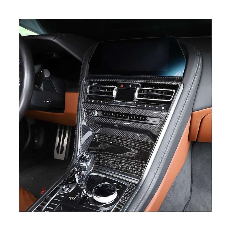 for 8 Series G14 G15 G16 2019-2022 Dry Carbon Fiber Central Control Cd Panel Frame Cover Trim Stick