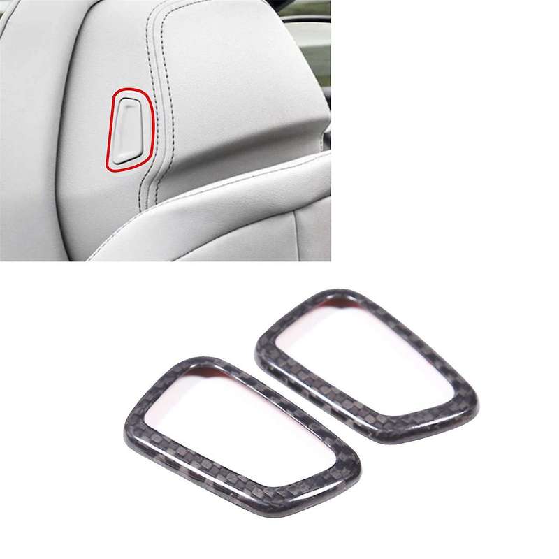 for 8 Series G14 G15 G16 2019-2022 Car Front Seat Headrest Switch Frame Cover Interior Accessories,