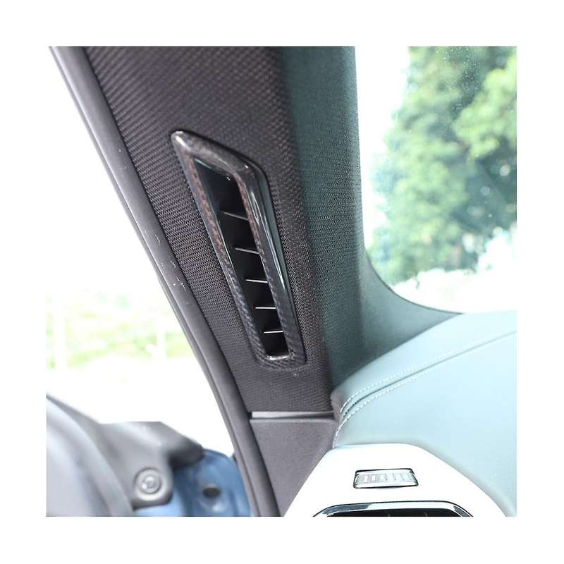 for 8 Series G14 G15 G16 Dry Carbon Fiber Car A Pillar Air Conditioning Outlet Decorative Frame Sti
