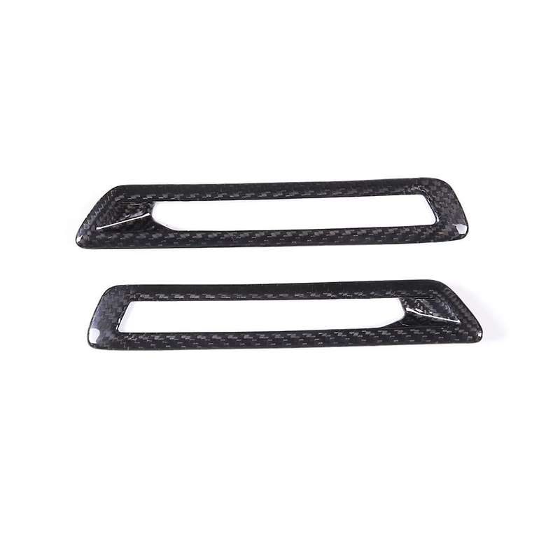 for 8 Series G14 G15 G16 Dry Carbon Fiber Car A Pillar Air Conditioning Outlet Decorative Frame Sti
