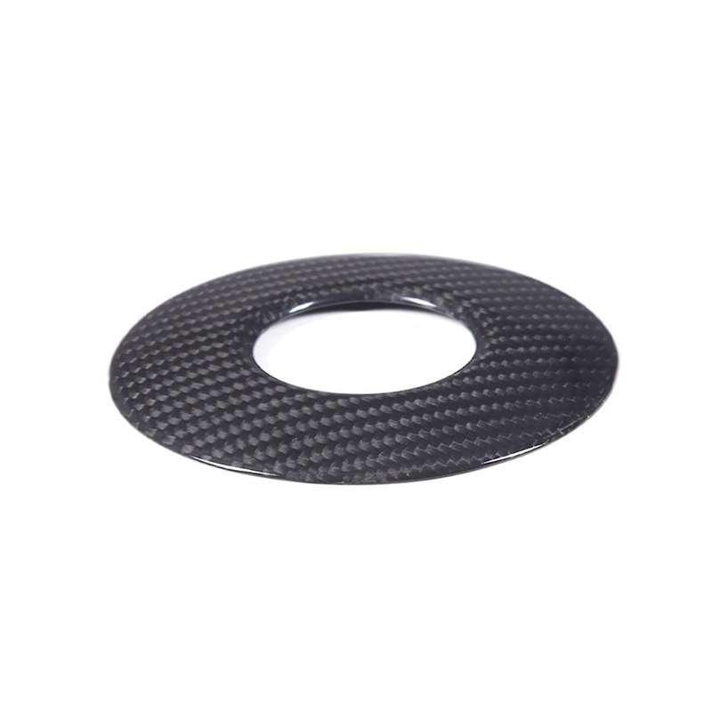 for 86 GT86 2012-2020 Dry Carbon Fiber Car Steering Wheel Central Decorative Cover Trim Accessories,