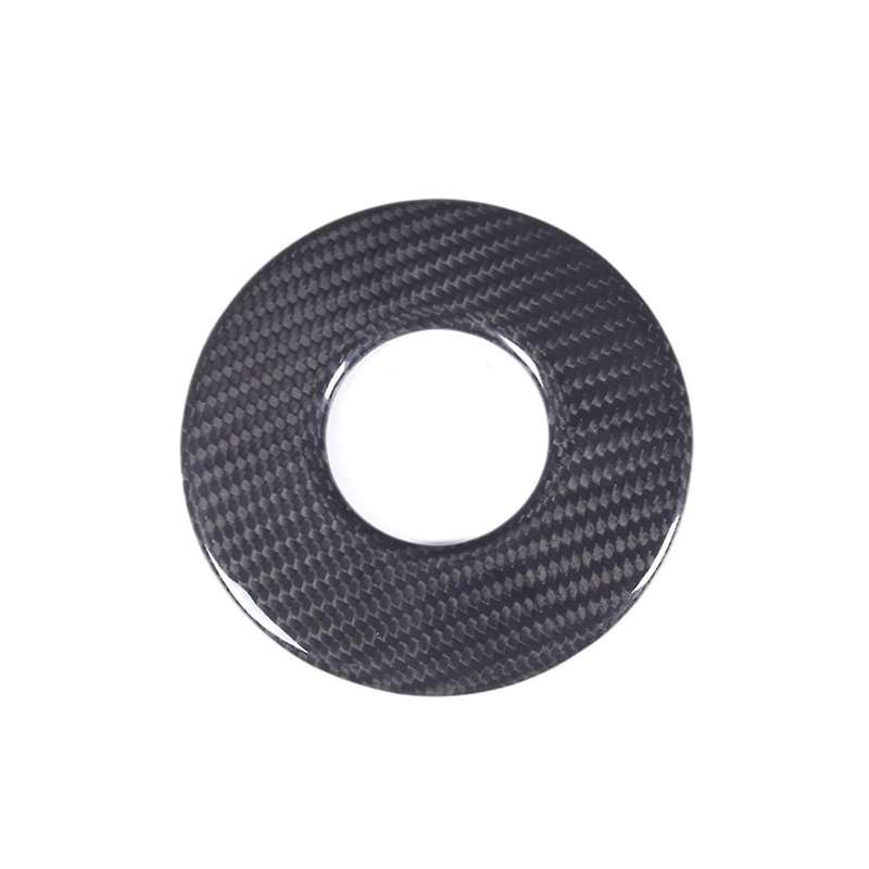 for 86 GT86 2012-2020 Dry Carbon Fiber Car Steering Wheel Central Decorative Cover Trim Accessories,