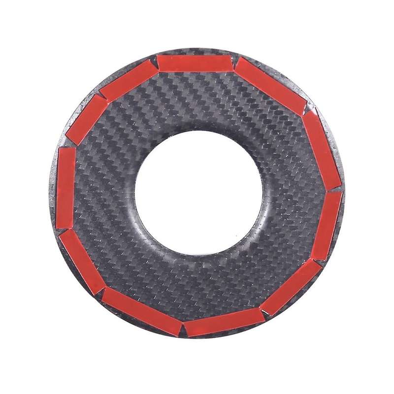 for 86 GT86 2012-2020 Dry Carbon Fiber Car Steering Wheel Central Decorative Cover Trim Accessories,