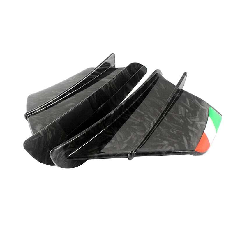 for 899 959 1199 1299 PANIGALE V4 R/S V2 Carbon Fiber Wing Let Guard Winglet Air Deflector Universal