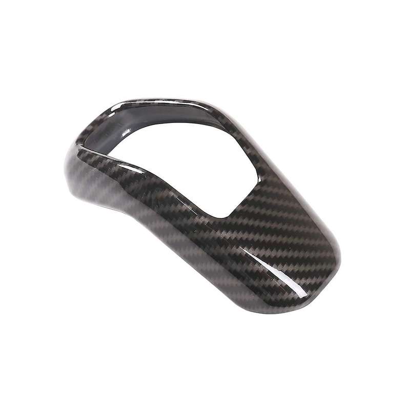 for 90 110 130 2020-2023 Car Gear Shift Head Cover Trim Stickers Accessories (ABS Carbon Fiber)