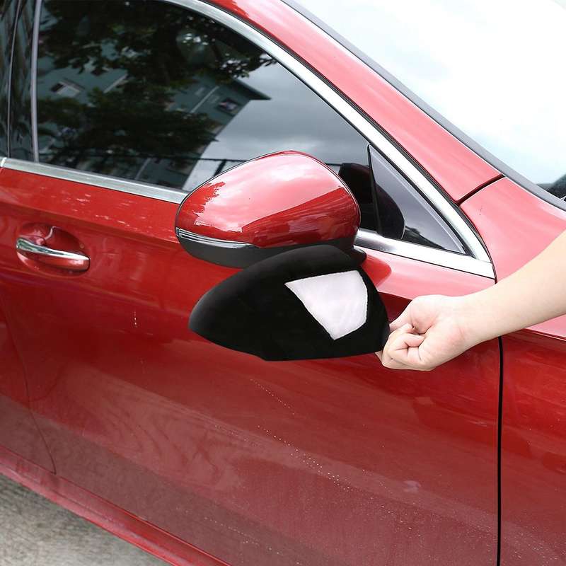 for A Class W177 2018-2020 Glossy Black ABS Side Rear View Mirror Cover Replacement