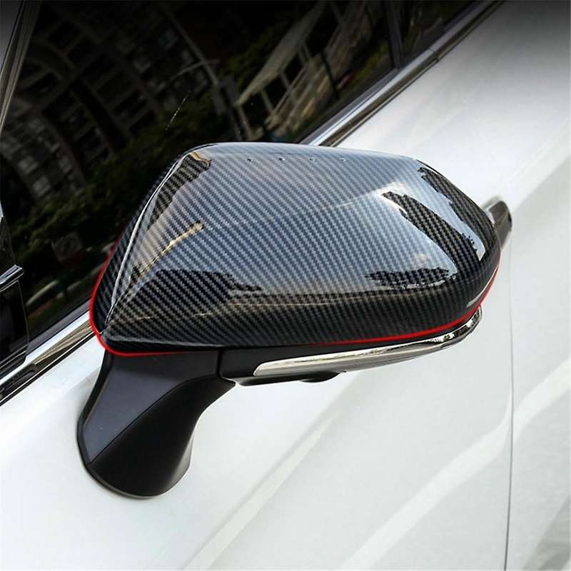 for 9th 2024 2025 Car Side View Mirror Cap Rearview Mirrors Cover Exterior Accessories Carbon Fiber