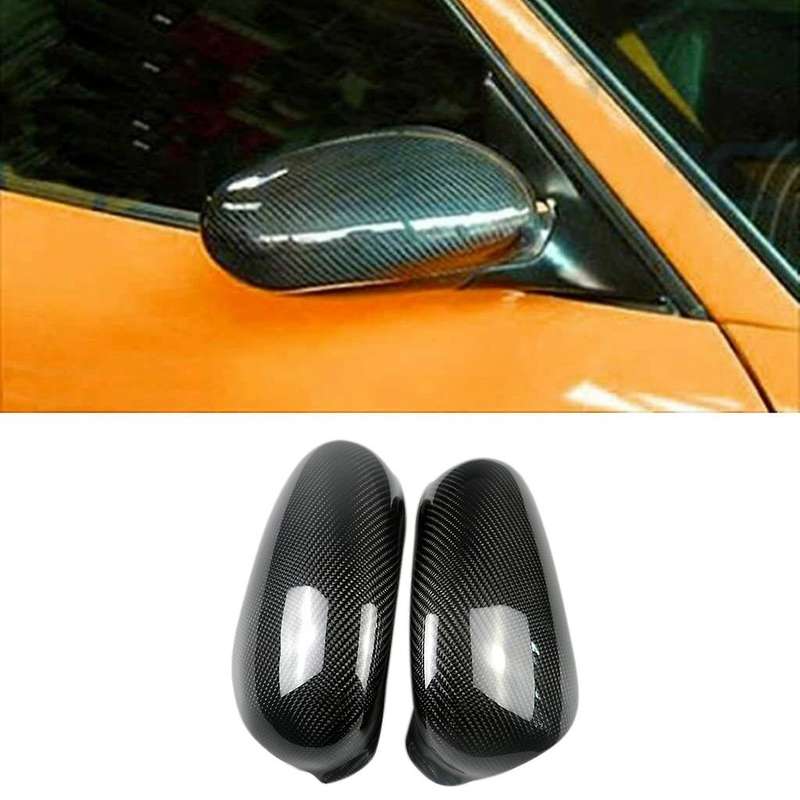 for 996 986 1997-2004 Carbon Fiber Side Rear View Mirror Cover Trim