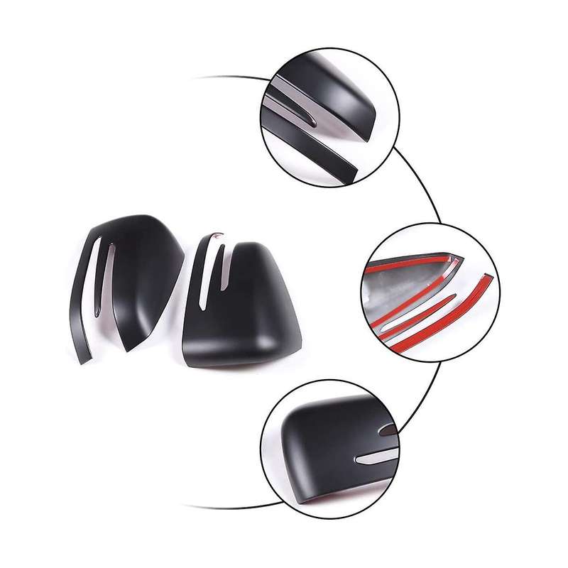 for A Cla Gla Class W176 W117 X156 X204 2014-2017 Rearview Mirror Cover Side Mirror Protect Covers