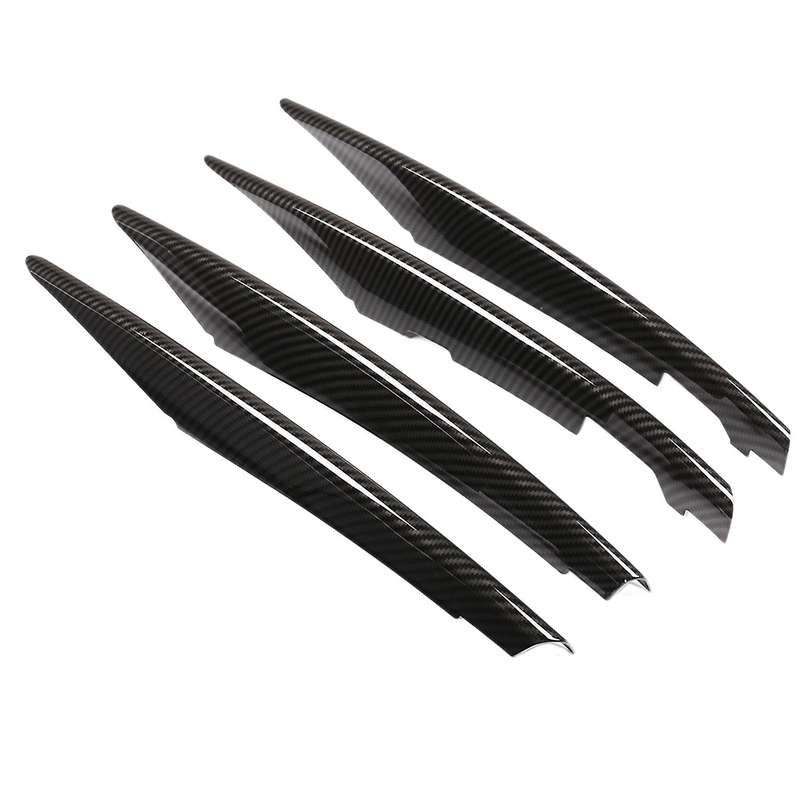 for A Class W177 A180 A200 2018-2020 Carbon Fiber ABS Front Fog Light Grille Bumper Trim Decorative