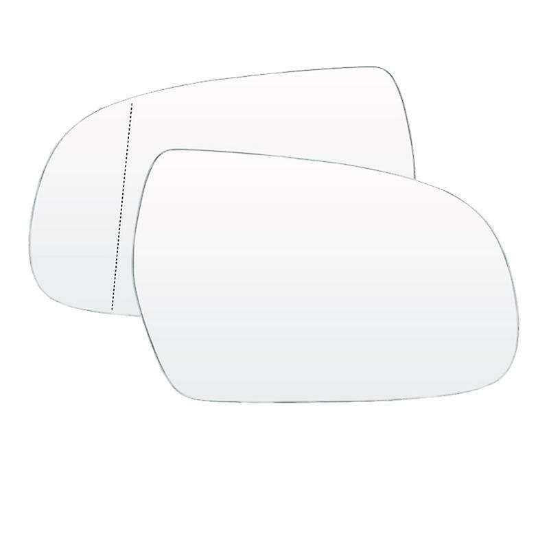 for  A3 A4 S4 A5 S5 2010-2017 Car Rearview Mirror Glass Heated Side Mirror Glass L+R