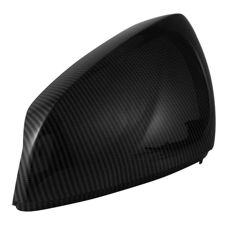 for A3 8V 2021 Carbon Fiber Replacement Mirror Covers Car Side Door Rear View Mirror Cover Cap Shell