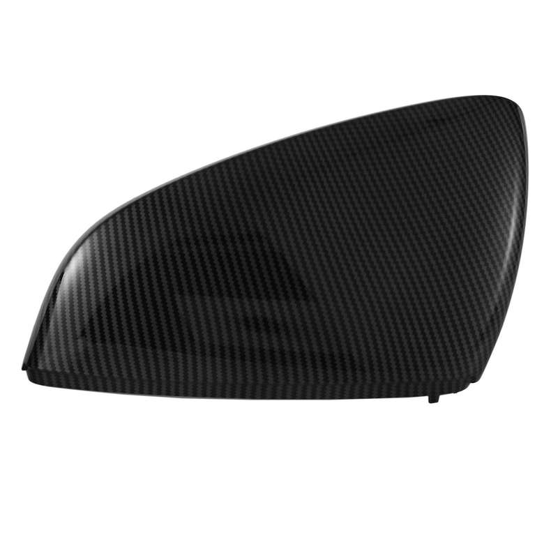 for A3 8V 2021 Carbon Fiber Replacement Mirror Covers Car Side Door Rear View Mirror Cover Cap Shell