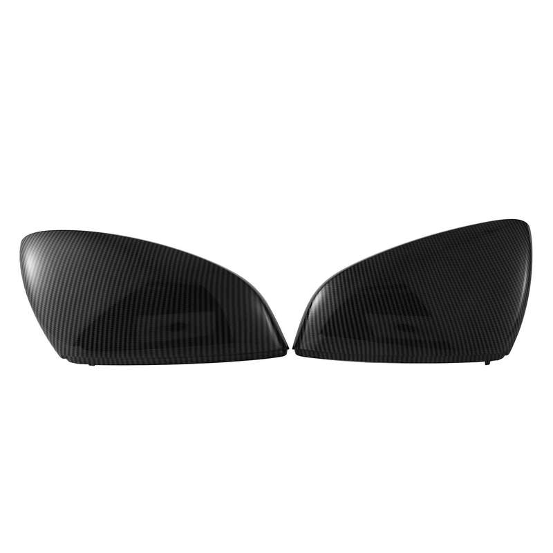 for A3 8V 2021 Carbon Fiber Replacement Mirror Covers Car Side Door Rear View Mirror Cover Cap Shell