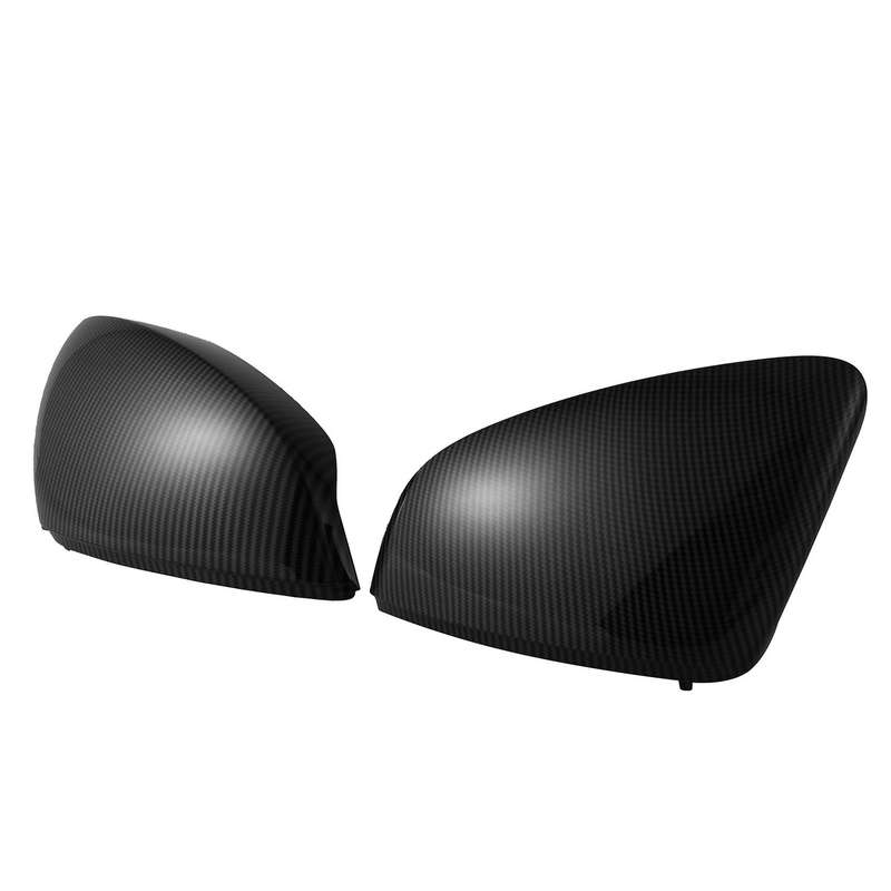 for A3 8V 2021 Carbon Fiber Replacement Mirror Covers Car Side Door Rear View Mirror Cover Cap Shell