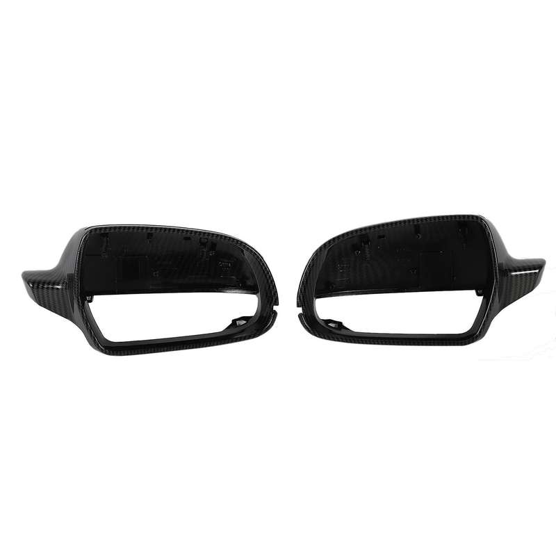 for  A3 A4 B8.5 /S4/RS4 A5/S5/RS5 Car Auto Rearview Mirror Cover Protection Cap Carbon Fiber Color