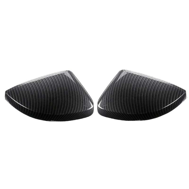 for  A3 S3 8V RS3 Rearview Mirror Cover Carbon Fiber Side Mirror Caps Protector 2013 2014 2015 2016