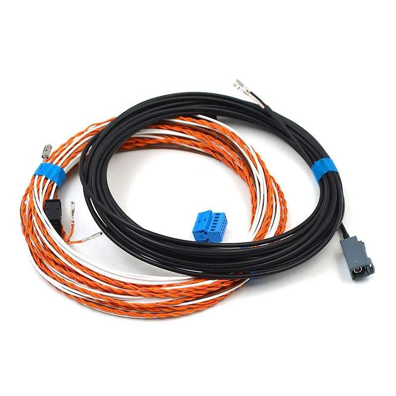 for A3 High Track Connection Cable Reverse Image Camera Kit 5Q0980556B Boot Flaps Reverse Camera