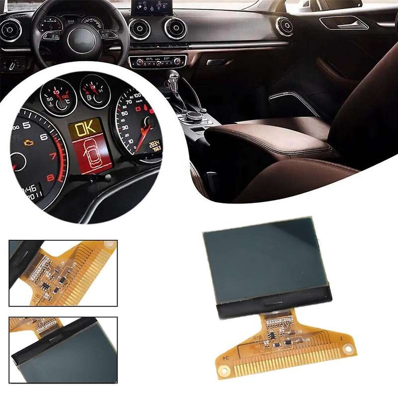 for A3/A4/A6 1.8 1.8T /Golf 4 Seat VDO Car Instrument Cluster Display Dashboard LCD Screen