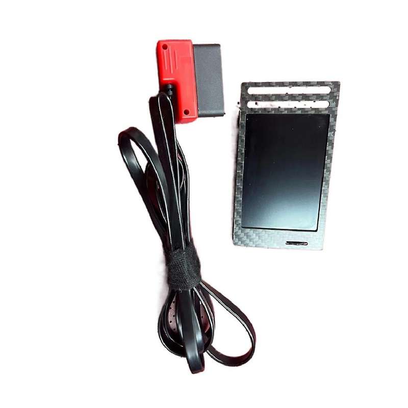 for A4 B8 Air Conditioner Air Outlet Modified Lcd Instrument Display Obd Direct Plug Car Accessories