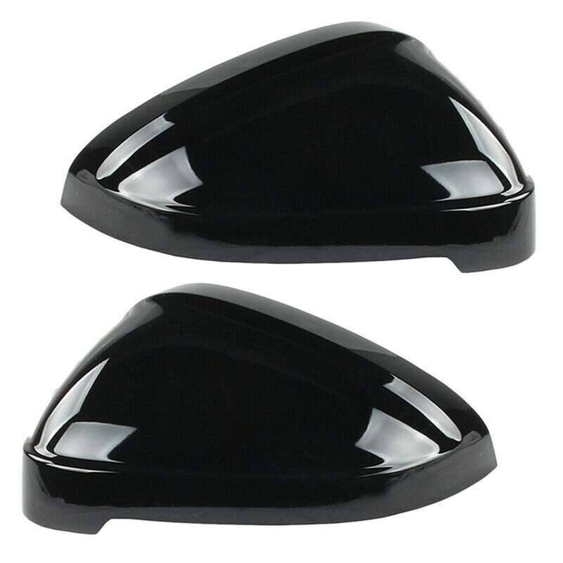 for  A4 B9 2017-2020/A5 S5 RS5 2016-2020 Side Wing Mirror Cover Caps Rearview Exterior Shell Glossy