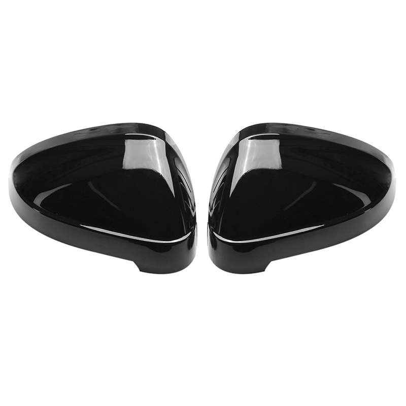 for  A4 B9 2017-2020/A5 S5 RS5 2016-2020 Side Wing Mirror Cover Caps Rearview Exterior Shell Glossy