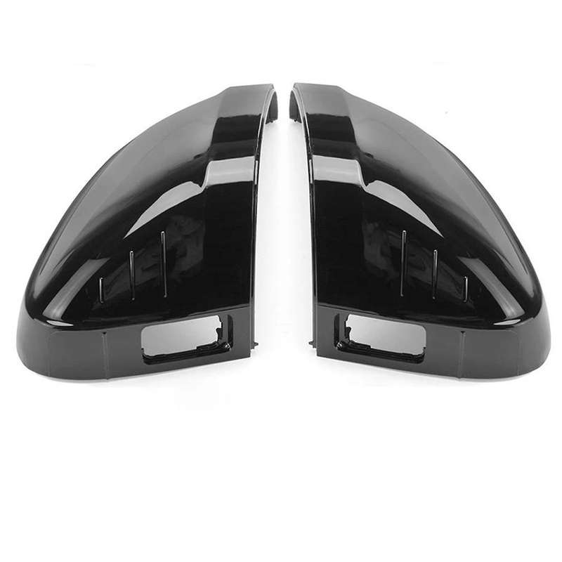 for  A4 B9 2017-2020/A5 S5 RS5 2016-2020 Side Wing Mirror Cover Caps Rearview Exterior Shell Glossy