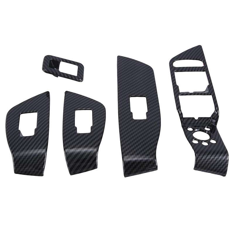 for A4L/A5 2017-2022 Interior Door Window Glass Switch Button Armrest Panel Cover Sticker Trim