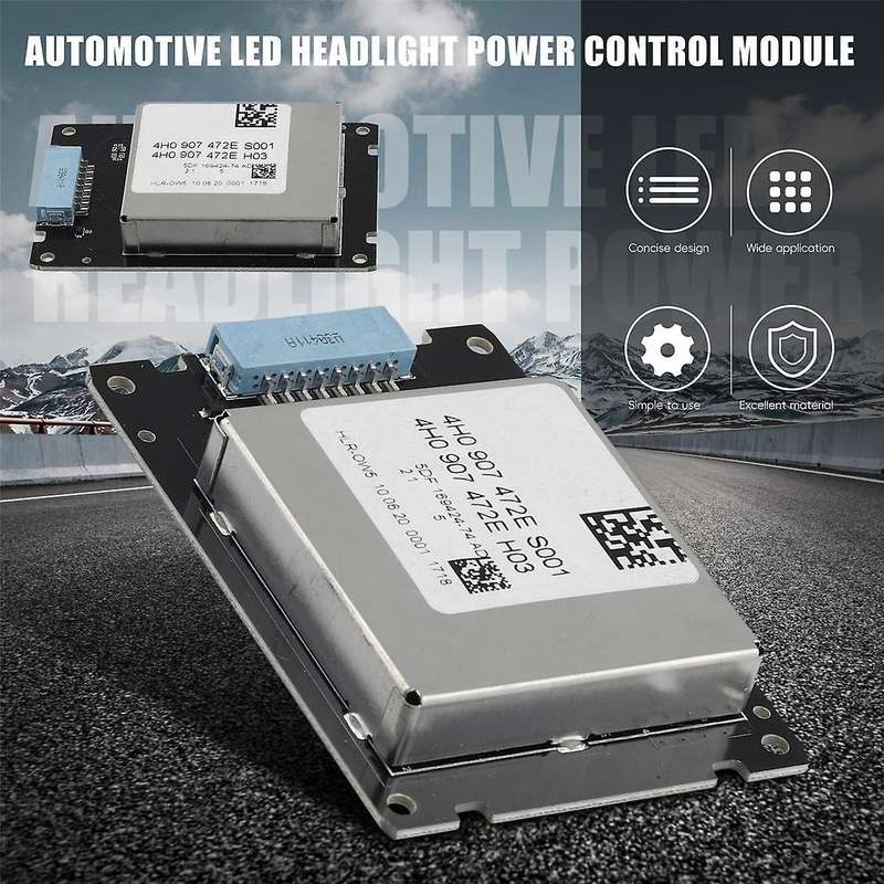 for A6 A8 S6 S8 RS7 2011-2018 Car LED Headlight Power Control Module 4H0907472E
