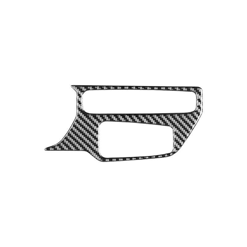 for A90 2019-2023 LHD Soft Carbon Fiber Center Control Gear Shift Cover Panel Trim Interior Accessor