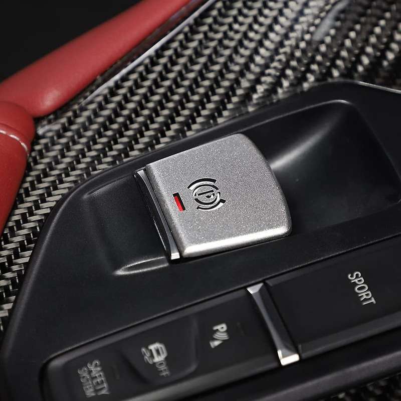for A90 2018-2021 Electronic Handbrake Button Sticker Aluminum Multimedia Knob Cover Trim Accessorie