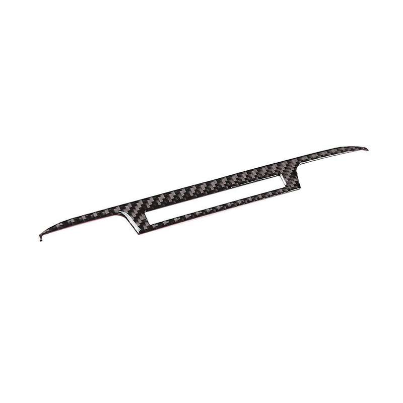 for A90 2019-2023 Soft Carbon Fiber Center Control Air Conditioner Switch Panel Sticker Trim Access