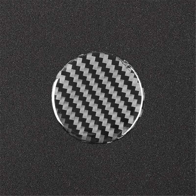 for A90 2019-2023 Soft Carbon Fiber Center Console Gear Shifter Multimedia Knob Button Panel Cover