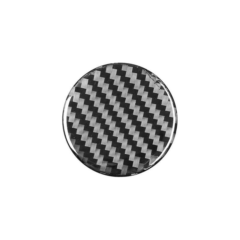 for A90 2019-2023 Soft Carbon Fiber Center Console Gear Shifter Multimedia Knob Button Panel Cover