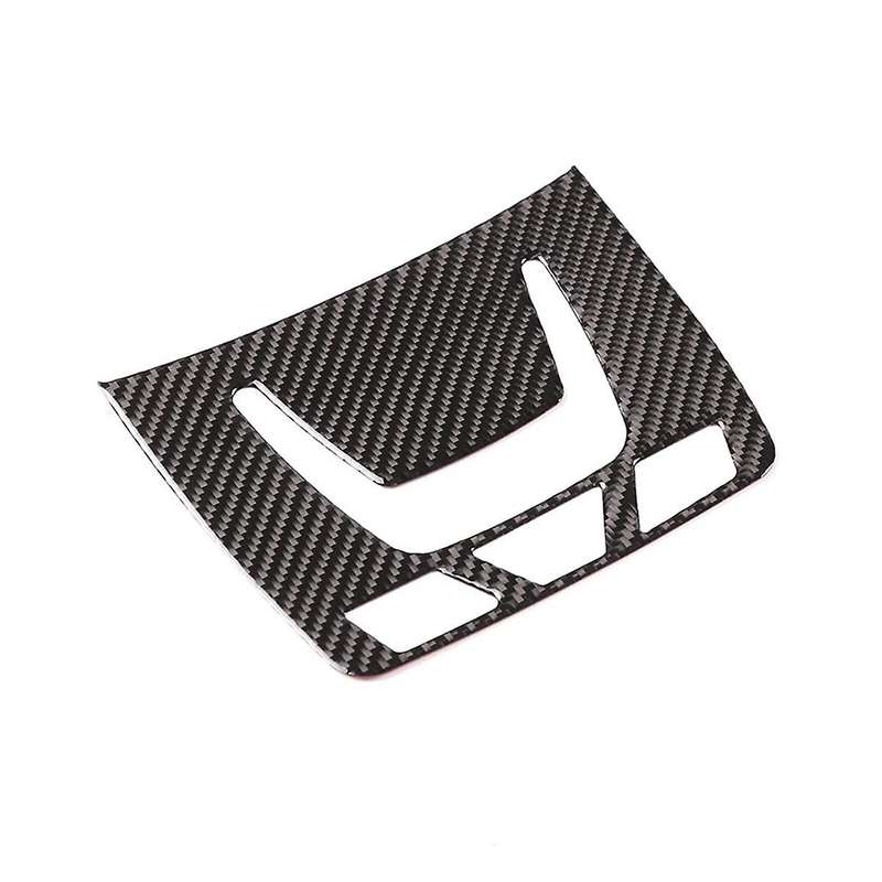 for A90 2019-2023 Soft Carbon Fiber Car Roof Reading Light Cover Panel Sticker Trim Interior Access