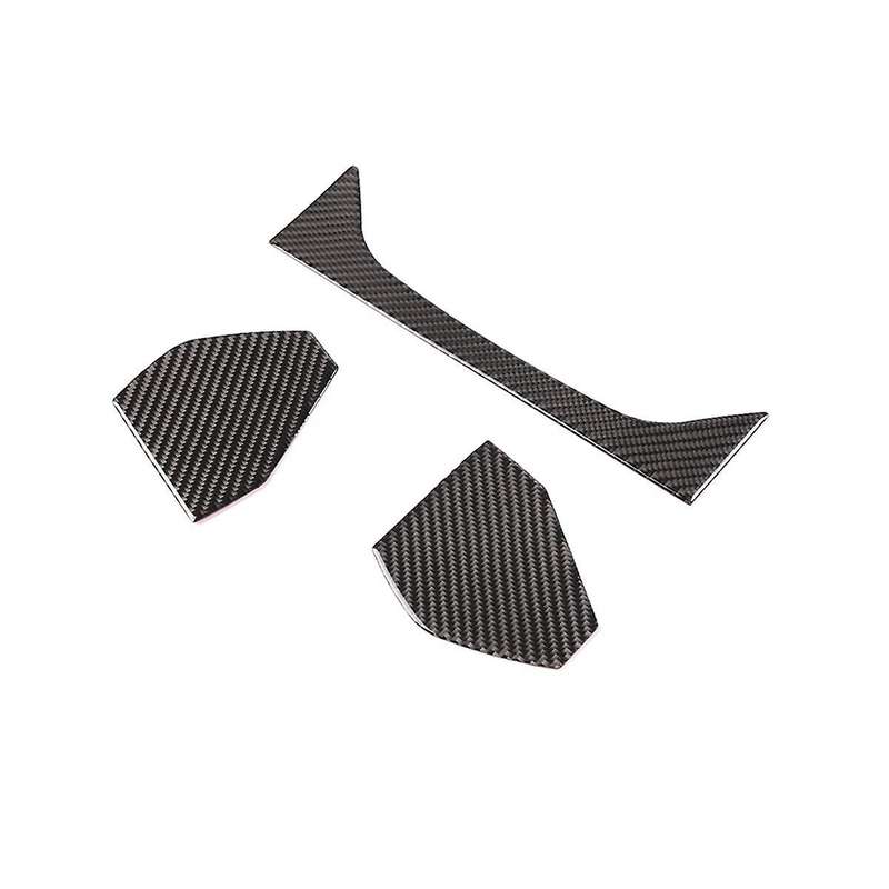 for A90 2019-2023 Soft Carbon Fiber Dashboard Trim Sticker Instrument Cover Panel Interior Accessori