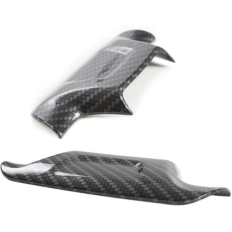 for Accessories Steering Wheel Trim Decoration Cover for 2017-2021 (Carbon Fiber Grain)