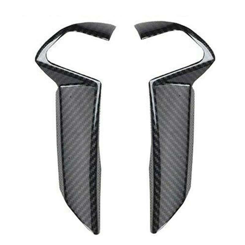for Accord 2008-2012 Carbon Fiber Style Steering Wheel Cover Trim Interior