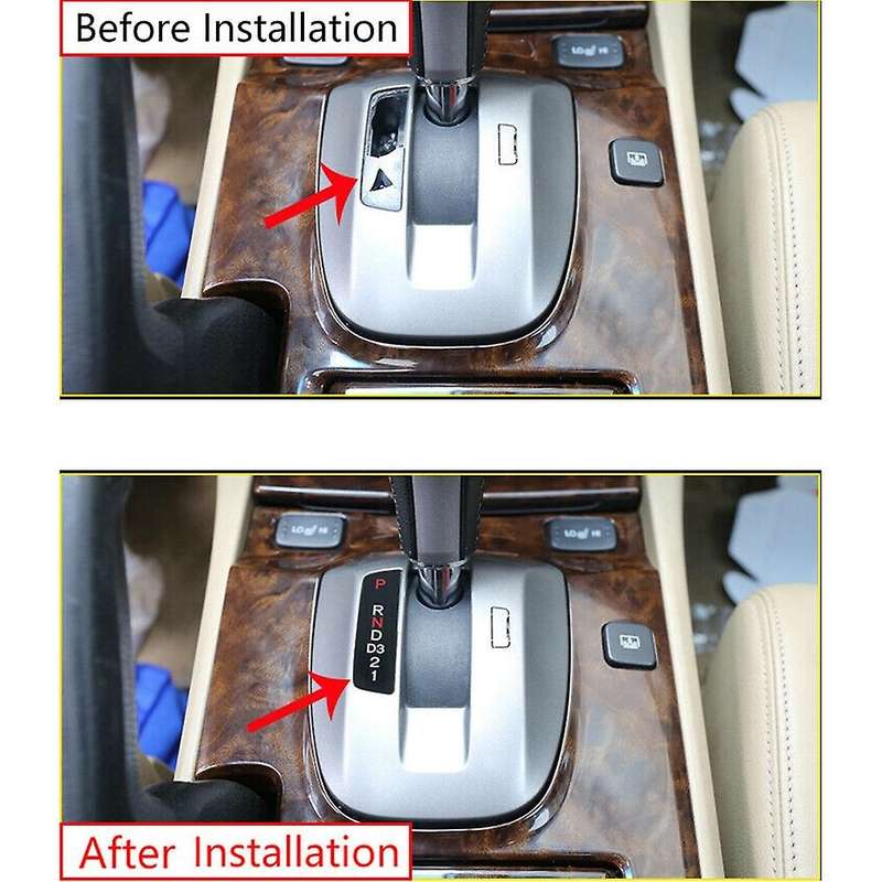 for Accord 2008-2013 Black Console Gear Stick Selector Display Panel Trim