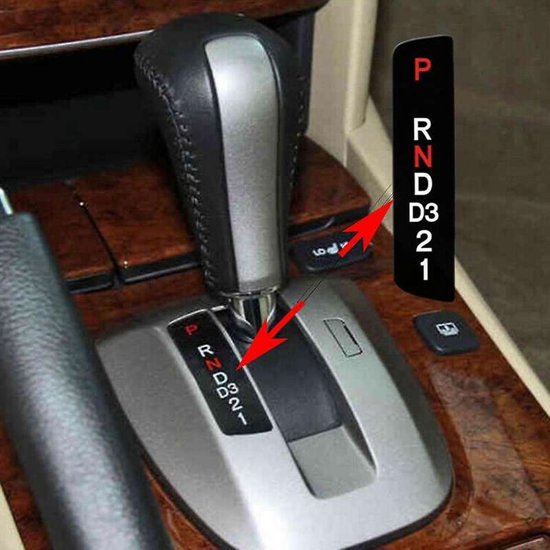 for Accord 2008-2013 Black Console Gear Stick Selector Display Panel Trim