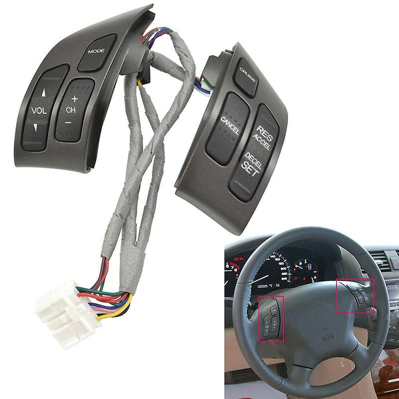 for ACCORD 2003-2007 Multifunction Steering Wheel Cruise Button Audio Volume Control Switch 35880-SD