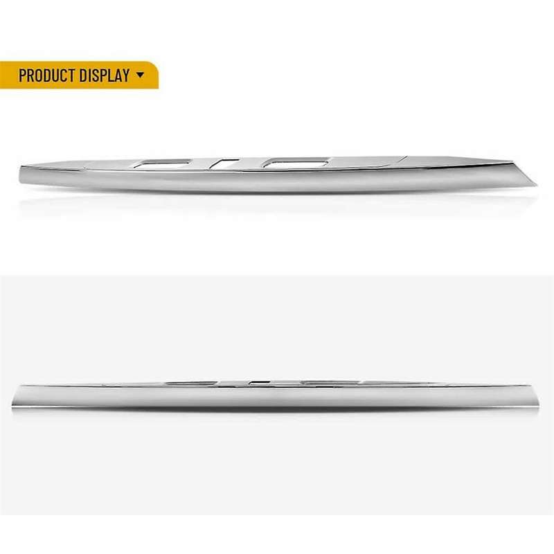 for Accord 2013-2015 Car Rear License Garnish Molding Chrome Trims 74890t2fa11