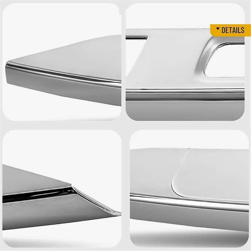 for Accord 2013-2015 Car Rear License Garnish Molding Chrome Trims 74890t2fa11
